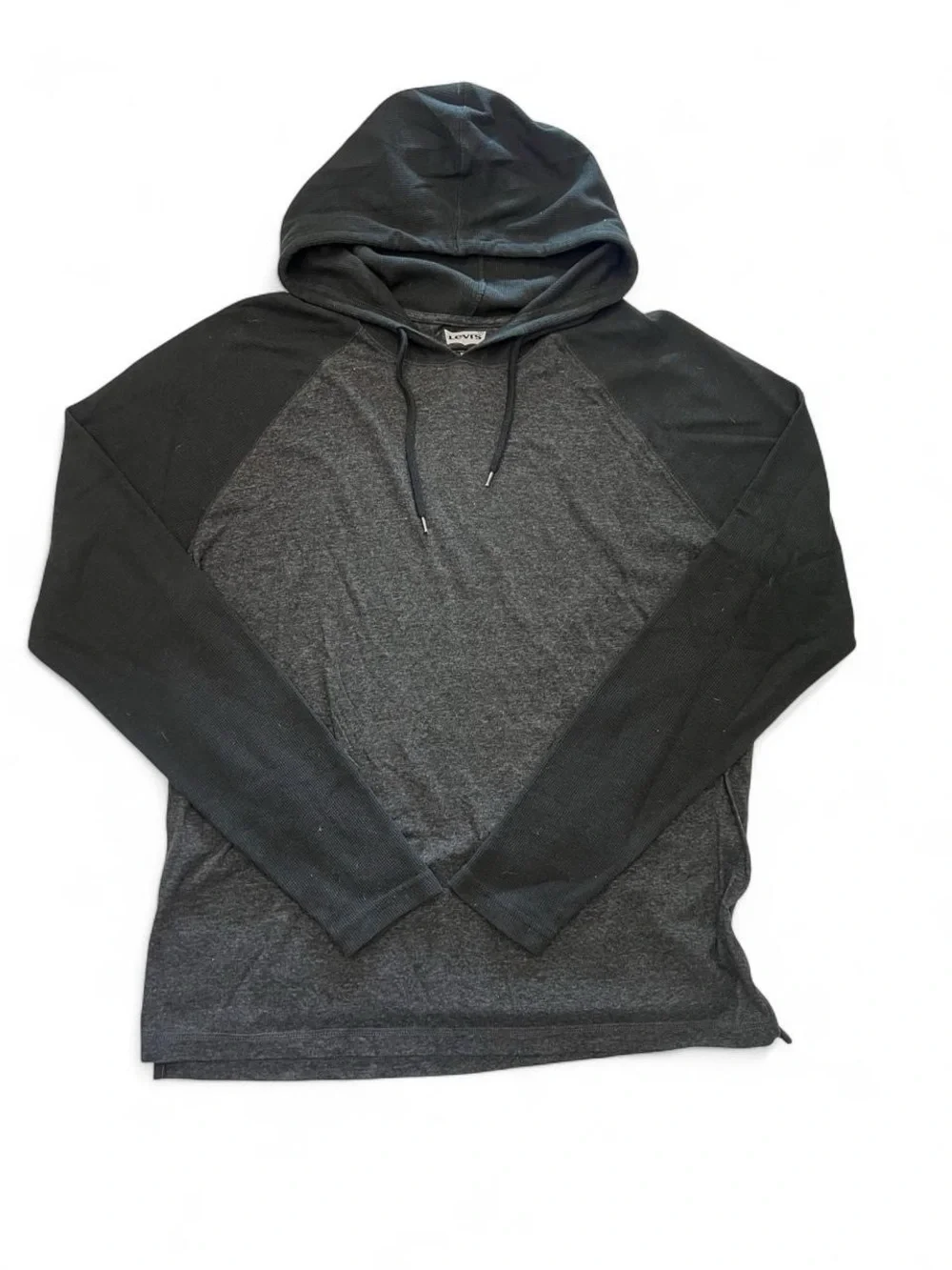 Levi's XL Hooded Long Sleeve with thermal material arms EUC